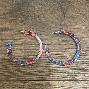 Colorful Hoop Earrings